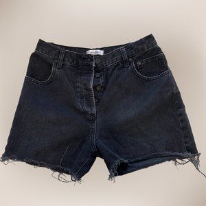 Anine Bing Black Mini Shorts | Size 30